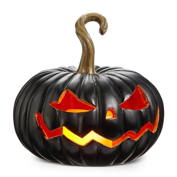8" Battery Operated Lighted LED Jack O Lantern