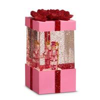 RAZ Imports 8" Pink Blushing Nutcracker Lighted Water Lantern