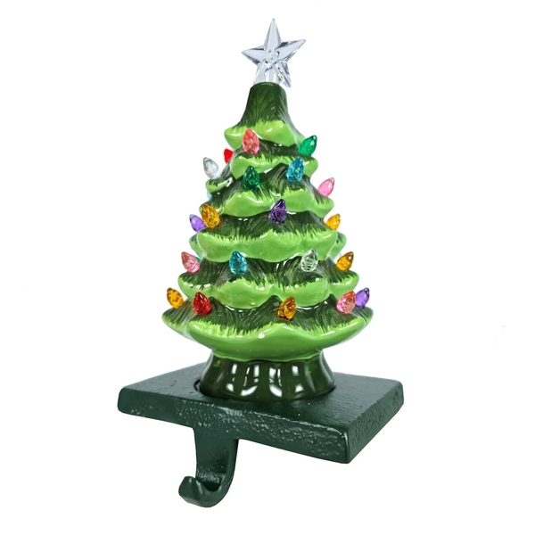 8.5" Battery Operated LED Tree Stocking Holder (Batteries Not Included) 8.5" Battery Operated LED Tree Stocking Holder (Batteries Not Included)