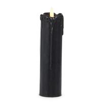 RAZ Imports 7" Black Drip Halloween LED Wax Battery Operated Candle