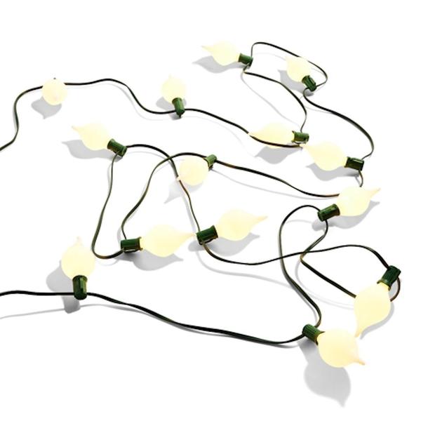 15 Light 14' White Matte Kismet LED Light String