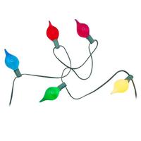 RAZ Imports 15 Light 14' Multicolor Shiny Kismet LED Light String