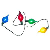 RAZ Imports 15 Light 14' Matte Multicolor Kismet LED Light String