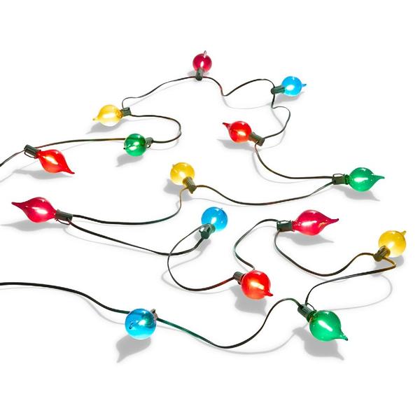 15 Light 14' Matte Multicolor Kismet LED Light String