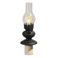 RAZ Imports 7.5" Vintage Lamp Flicker Bulb Night Light