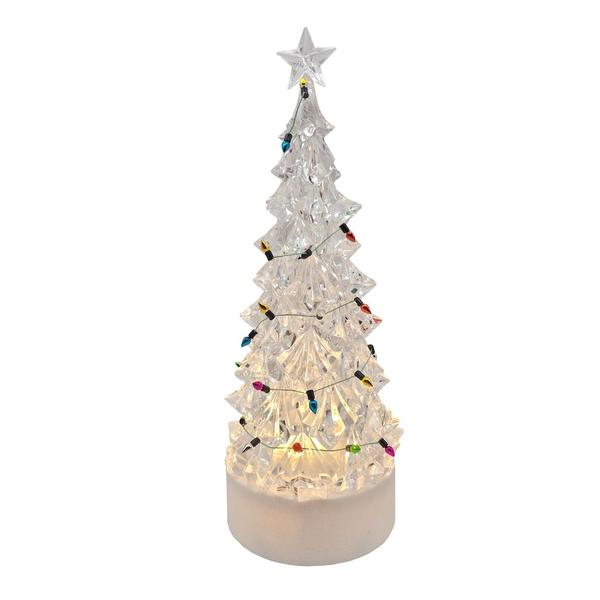 11" Clear Christmas Tree Lantern