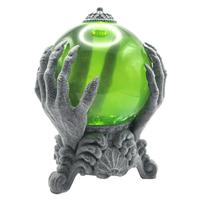 View 9" Green Battery Operated LED Fortune Teller Ball 