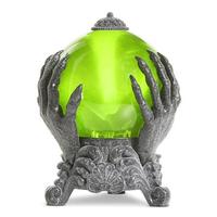 RAZ Imports 9" Green Battery Operated LED Fortune Teller Ball 