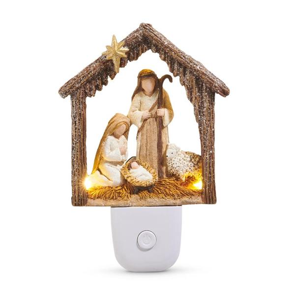 6" Multi-Color Holy Night Night Light
