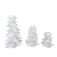 RAZ Imports 8.5" White Tree Candle Stick Holder (Set of 3)