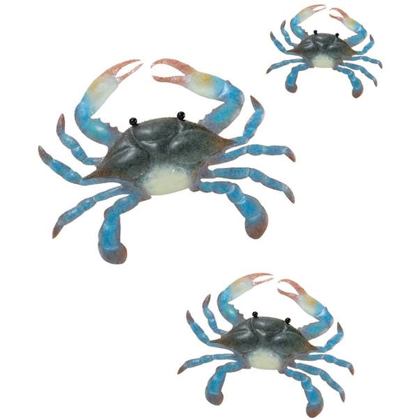 Blue Crab Wall Decor (3 piece)