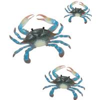 View Blue Crab Wall Decor (3 piece)