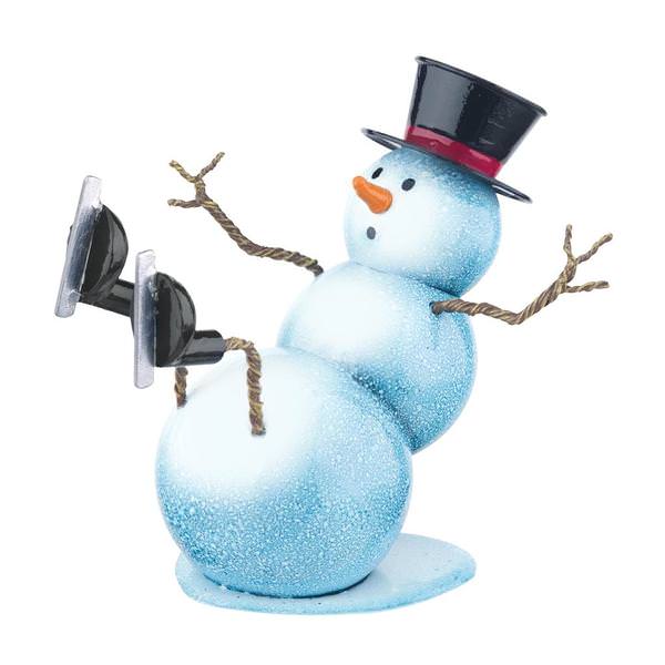6" Snowbies "Ice Skating" Decor Home Ornament