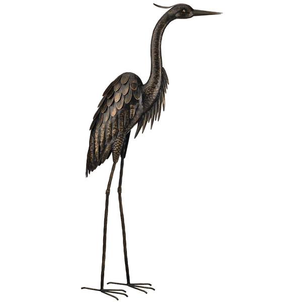 45" Bronze Heron