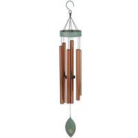 Regal Art & Gift 40" Patina Bronze Wind Chime Lawn Ornament