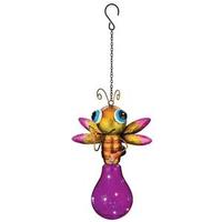View 14.5" x 6.5" Firefly Garden Lantern Solar LED Light