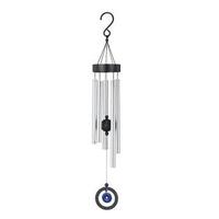 Regal Art & Gift 32" Lapis Healing Stone Chime Wind Chime Lawn Ornament