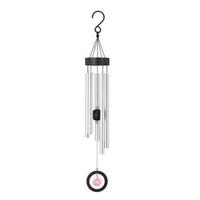 Regal Art & Gift 32" Rose Quartz Healing Stone Chime Wind Chime Lawn Ornament