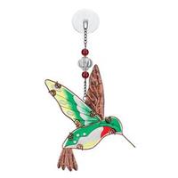 View Multicolor Hummingbird Sun Catcher Decor