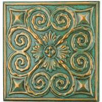 Regal Art & Gift 15" Green Glazed Wall Decor