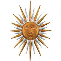 Regal Art & Gift Copper Galvanized Sun Wall Decor