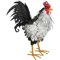 Regal Art & Gift 21" Black and White Sussex Rooster