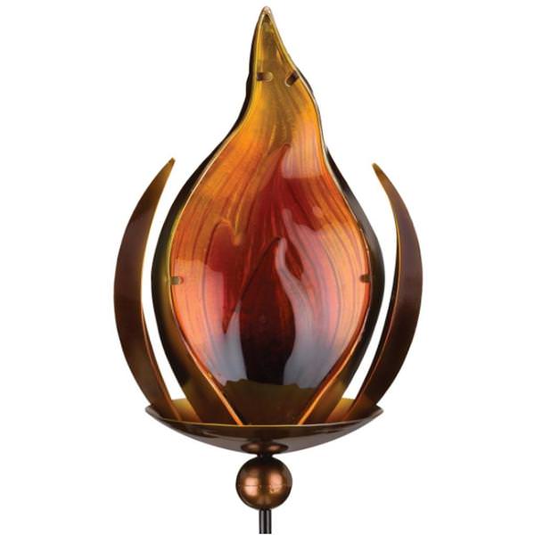 37.5" Bronze Blaze Solar Stake