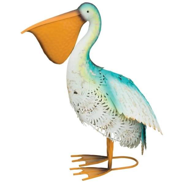19.25" Lagoon Pelican Decor