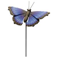 View 36" Blue Morpho Butterfly Garden Stake