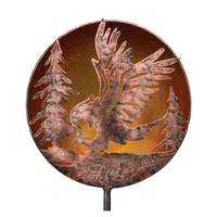View 36" Night Sky Eagle Solar Stake
