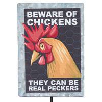 Regal Art & Gift "Real Peckers" Funny Sign