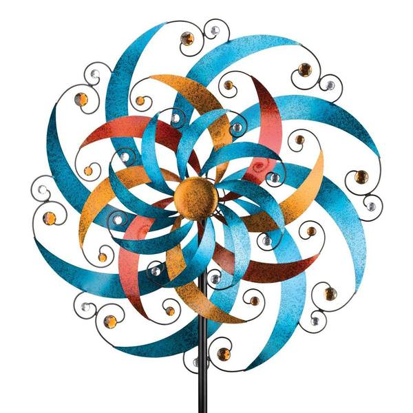 85" Triple Wind Spinner Crescent