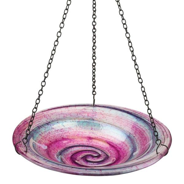 9" Swirl Hanging Bird Feeder