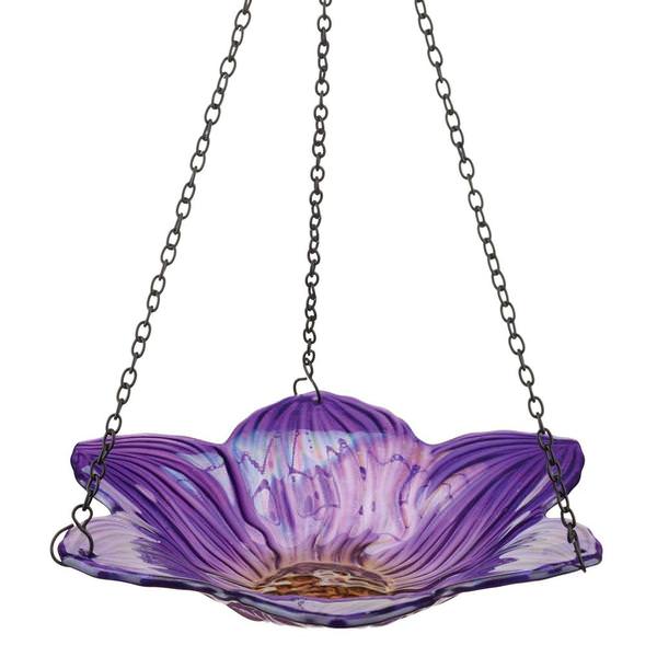 9" Flower Hanging Bird Feeder