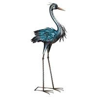 View 30.75" Up Facing Iridescent Heron Décor 