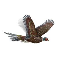 Regal Art & Gift 31" Metal Pheasant Wall Décor