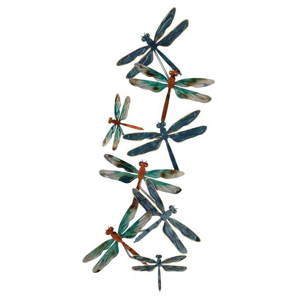 38.75" Metal Dragonfly Wall Décor