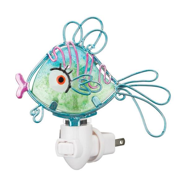 Metal Fish Night Light