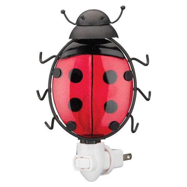 Metal Ladybug Night Light