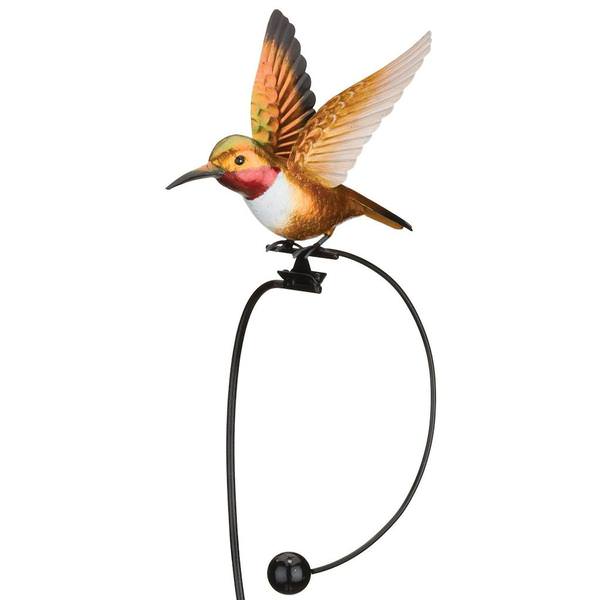 42.75" Rufous Rocker Hummingbird Stake