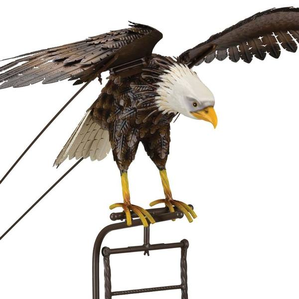 61" Rocker Stake Eagle Lawn Ornament