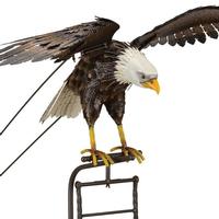 View 61" Rocker Stake Eagle Lawn Ornament