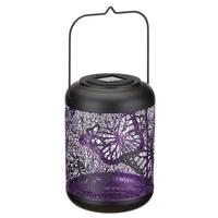 View 14.5" Large Butterfly Shadow Lantern