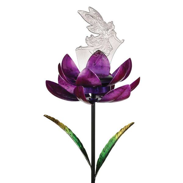 37" Fairy Illusion Solar Spinner Stakes