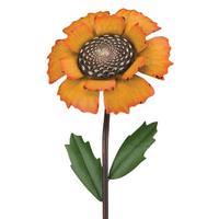 View 46" Marigold Vintage Flower Stake