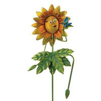 View Sunflower Be Jolly Garden Stake