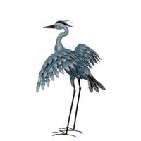 Regal Art & Gift 27.75" "Wings Out" Metallic Blue Heron