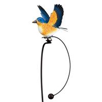 View 42" Blue Bird Rocker Bird Stake