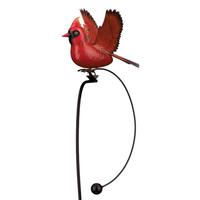 View 42" Cardinal Rocker Bird Stake
