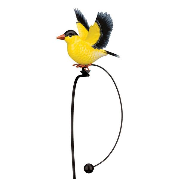 42" Gold Finch Rocker Bird Stake